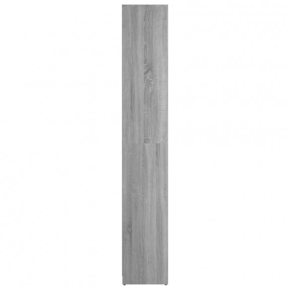 Armoire de bain Sonoma gris 30x30x183,5 cm Bois d'ingénierie