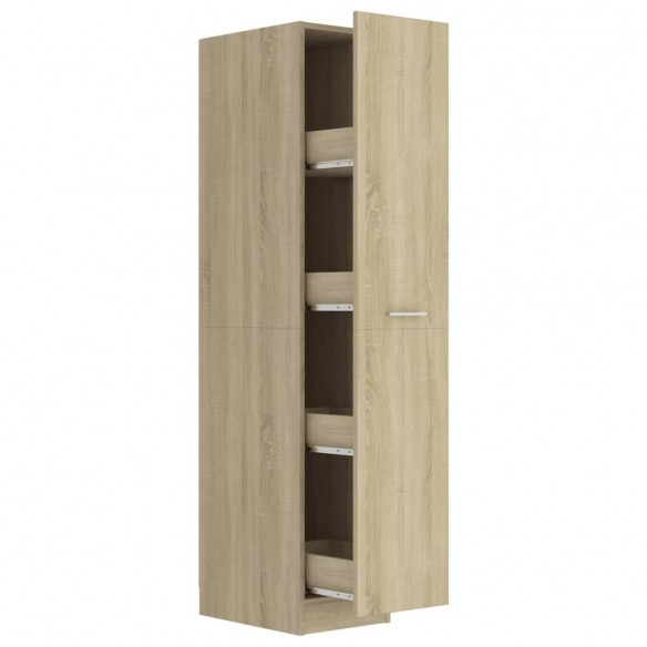 Armoire d'apothicaire Chêne sonoma 30x42,5x150 cm Aggloméré