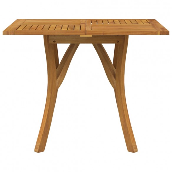 Table de jardin 85x85x75 cm Bois d'acacia solide