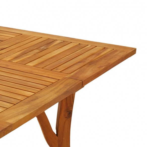 Table de jardin 85x85x75 cm Bois d'acacia solide