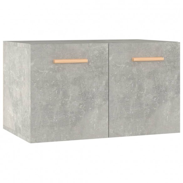 Armoire murale Gris béton 60x36,5x35 cm Bois d'ingénierie