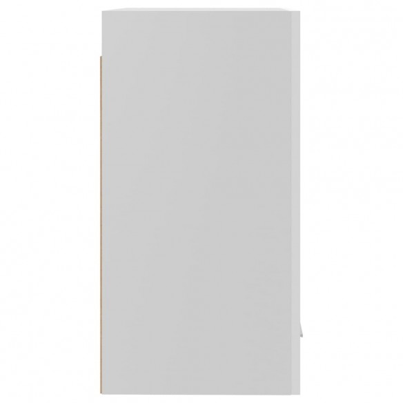 Armoire suspendue Blanc brillant 39,5x31x60 cm Aggloméré