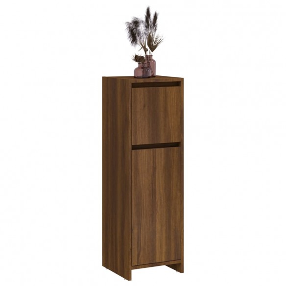 Armoire de bain Chêne marron 30x30x95 cm Bois d'ingénierie