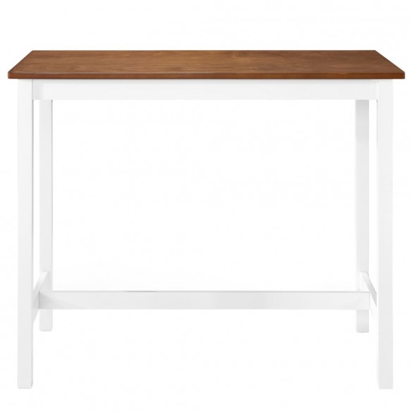 Table de bar Bois massif 108 x 60 x 91 cm