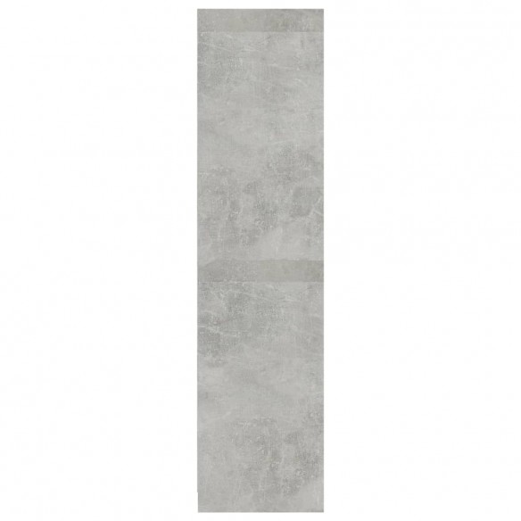 Garde-robe Gris béton 100x50x200 cm Aggloméré