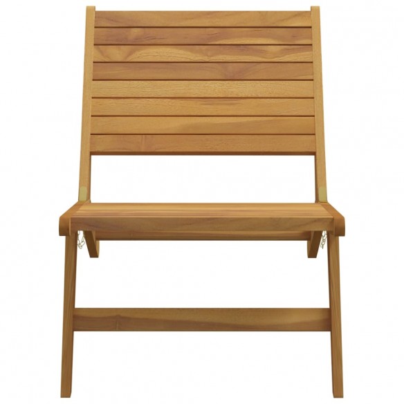 Chaise de jardin Bois de teck solide