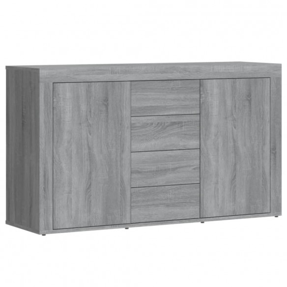 Buffet Sonoma gris 120x36x69 cm Bois d'ingénierie