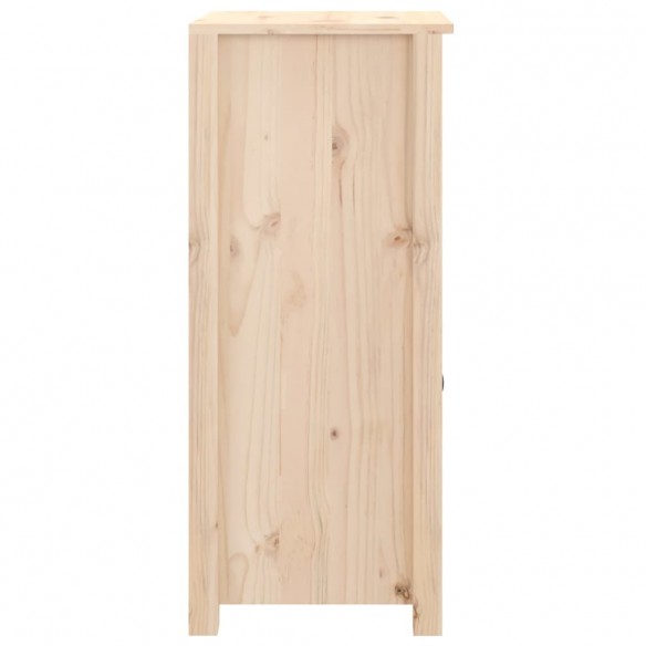 Buffets 2 pcs 40x35x80 cm Bois massif de pin