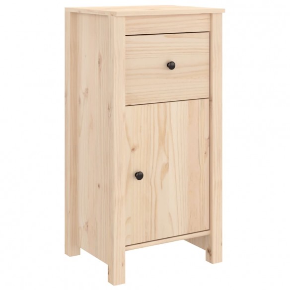 Buffets 2 pcs 40x35x80 cm Bois massif de pin