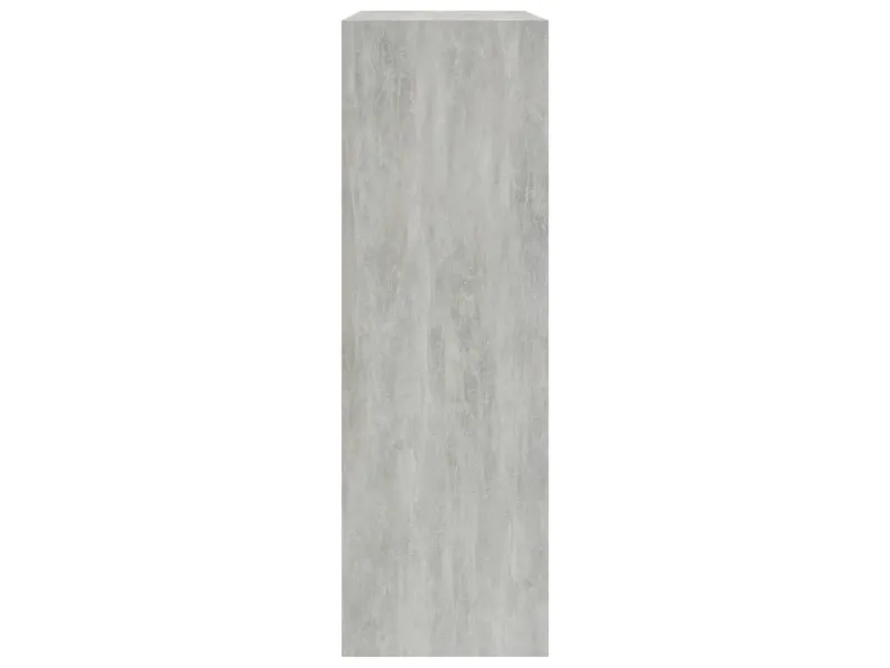 Bibliothèque Gris béton 60x24x74,5 cm 
