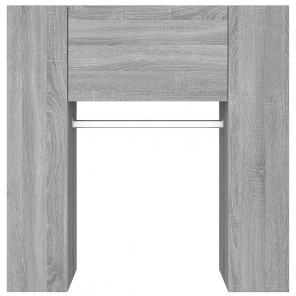 Armoire de couloir Sonoma gris 97,5x37x99 cm Bois d'ingénierie