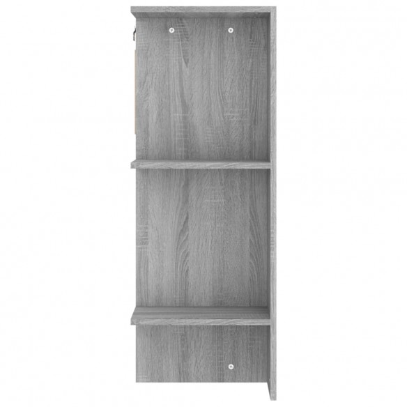 Armoire de couloir Sonoma gris 97,5x37x99 cm Bois d'ingénierie