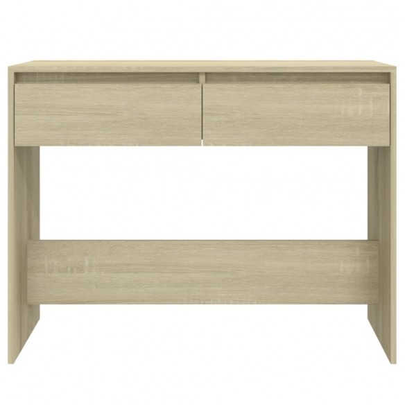 Table console Chêne sonoma 100x35x76,5 cm Aggloméré