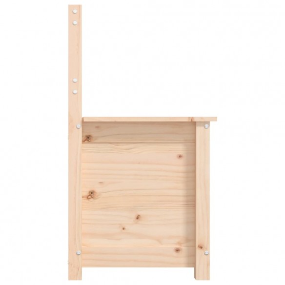 Banc 80x41x77 cm Bois de pin massif