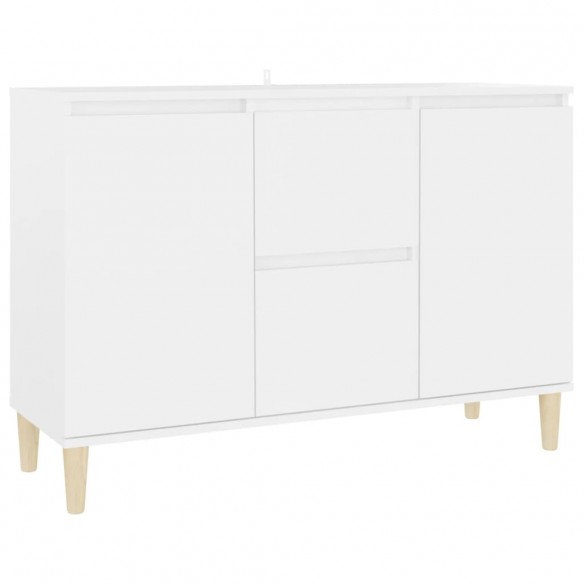 Buffet Blanc 103,5x35x70 cm Aggloméré