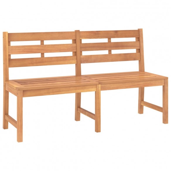 Banc de jardin 150 cm Bois de teck massif