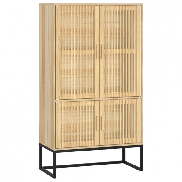 Buffet haut 70x35x125 cm bois d'ingénierie