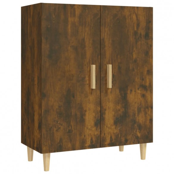 Buffet Chêne fumé 70x34x90 cm Bois d'ingénierie