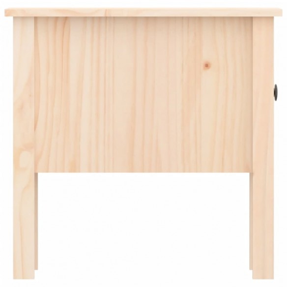 Tables d'appoint 2 pcs 50x50x49 cm Bois massif de pin