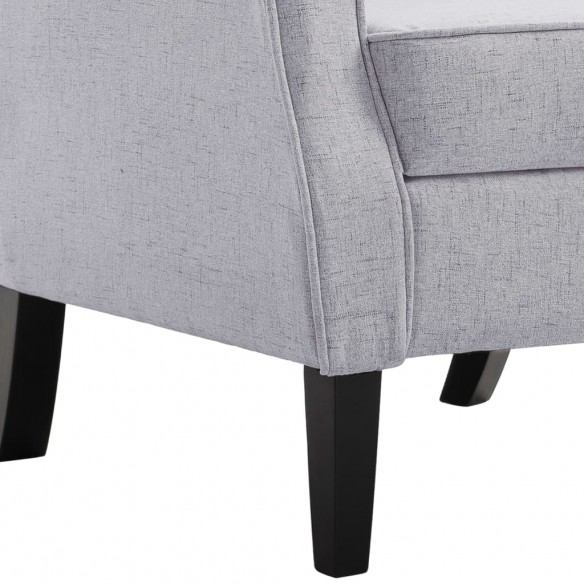 Fauteuil Gris clair Tissu