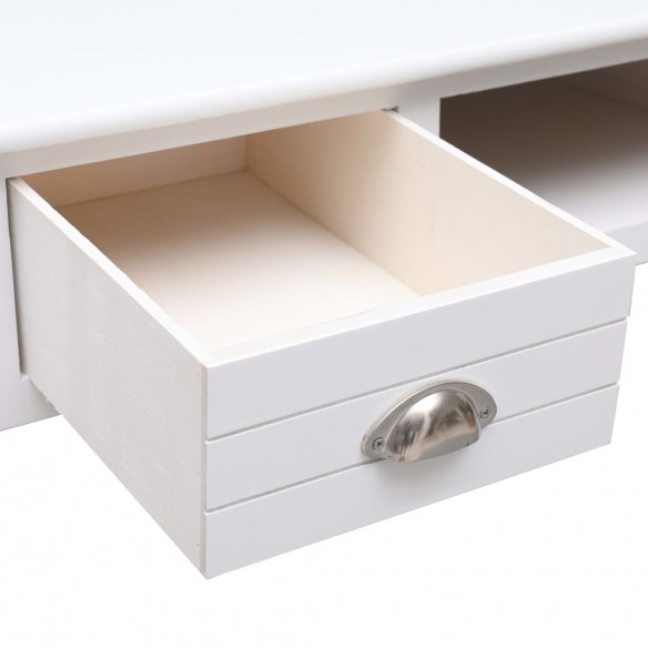 Bureau Blanc 110 x 45 x 76 cm Bois