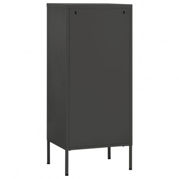 Armoire de rangement Anthracite 42,5x35x101,5 cm Acier