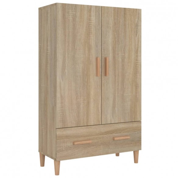 Buffet Chêne sonoma 70x31x115 cm Bois d'ingénierie