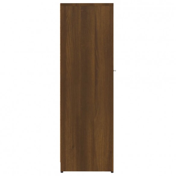 Armoire de bain Chêne marron 30x30x95 cm Bois d'ingénierie