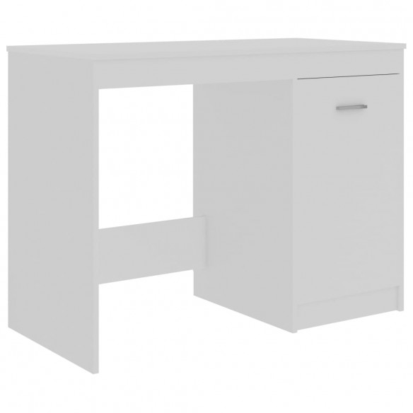 Bureau Blanc 140x50x76 cm Aggloméré