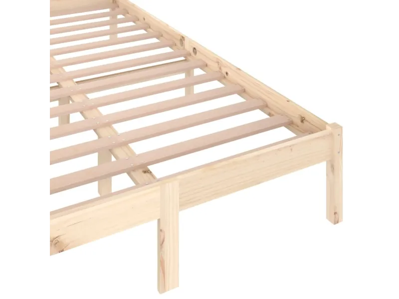 Lit Bois de pin massif 120x200 cm