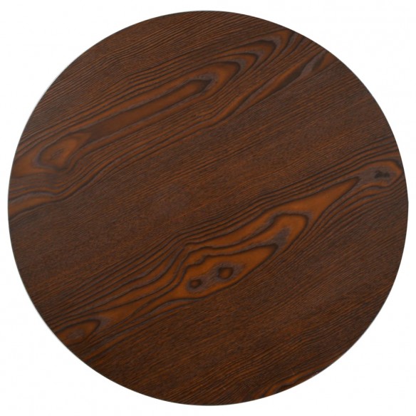 Table de bistro Marron foncé 60 cm MDF