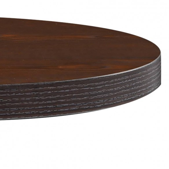 Table de bistro Marron foncé 60 cm MDF