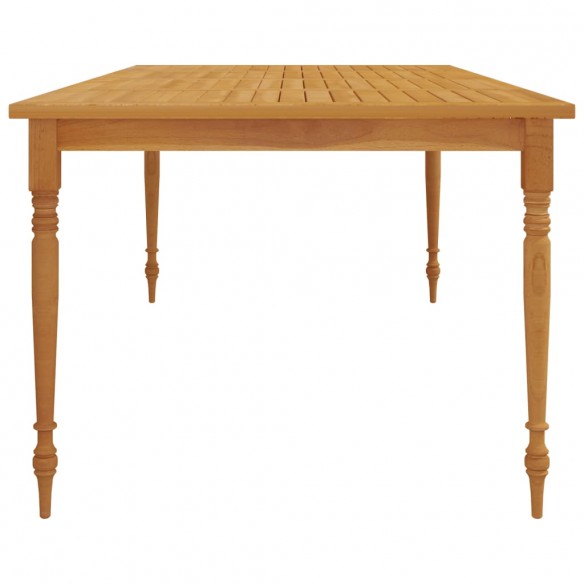 Table Batavia 200x100x75 cm Bois de teck solide