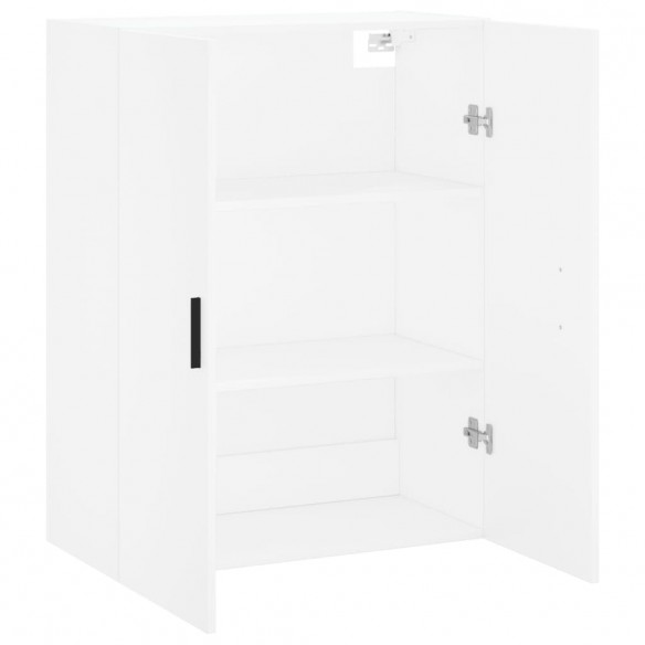 Armoire murale blanc 69,5x34x90 cm