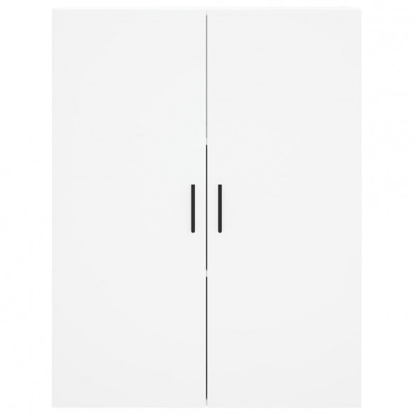 Armoire murale blanc 69,5x34x90 cm