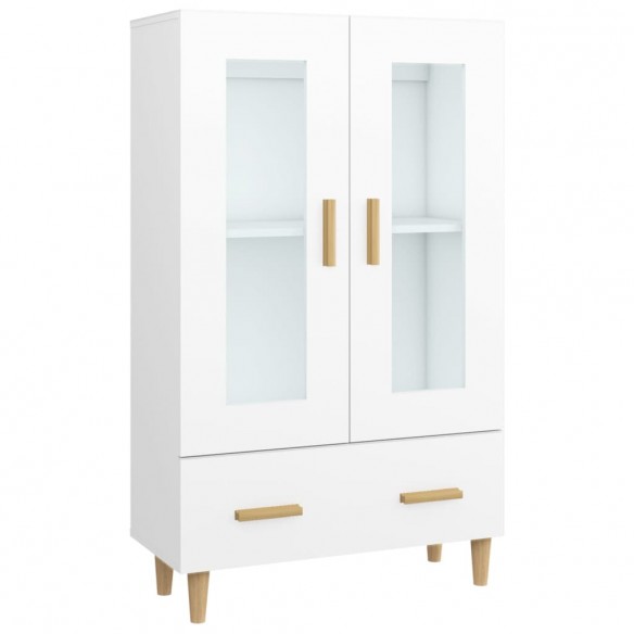 Buffet Blanc 70x31x115 cm Bois d'ingénierie