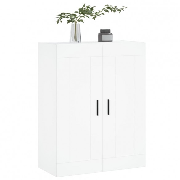 Armoire murale blanc 69,5x34x90 cm bois d'ingénierie