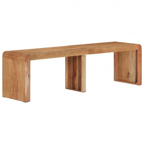 Banc 160x38x45 cm bois massif d'acacia