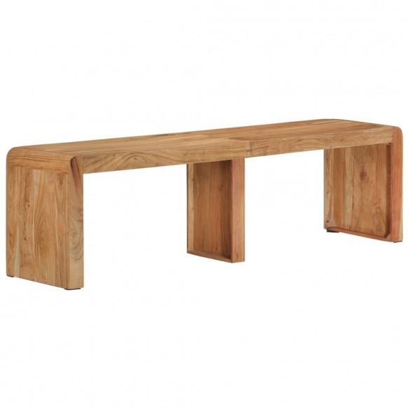 Banc 160x38x45 cm bois massif d'acacia