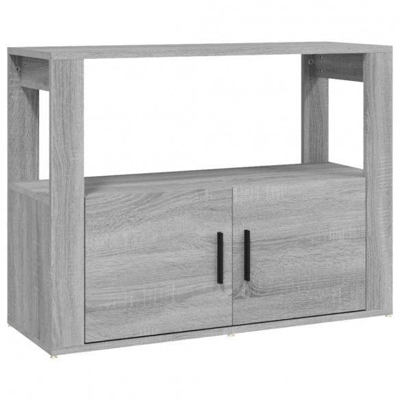 Buffet Sonoma gris 80x30x60 cm Bois d'ingénierie