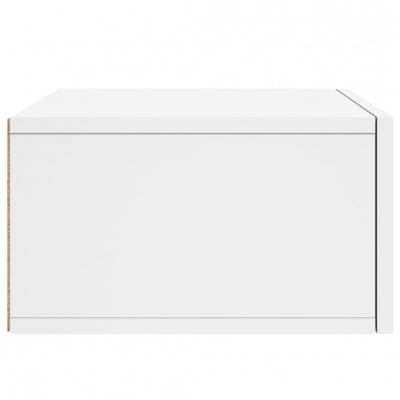 Tables de chevet murales 2 pcs blanc 35x35x20 cm