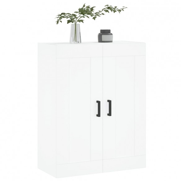 Armoire murale blanc 69,5x34x90 cm bois d'ingénierie