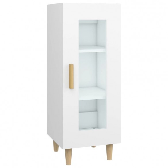 Buffet blanc 34,5x34x90 cm bois d'ingénierie