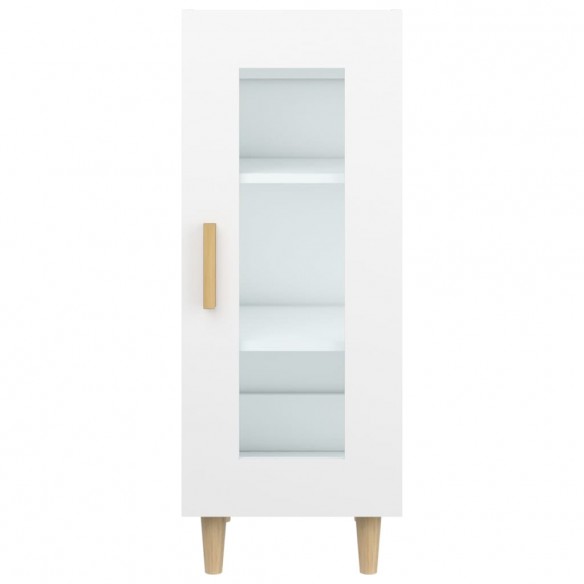 Buffet blanc 34,5x34x90 cm bois d'ingénierie