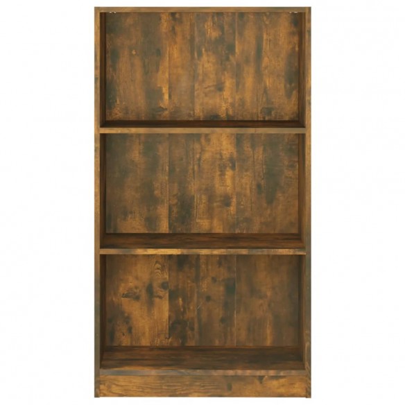 Bibliothèque Chêne fumé 60x24x109 cm Bois d'ingénierie