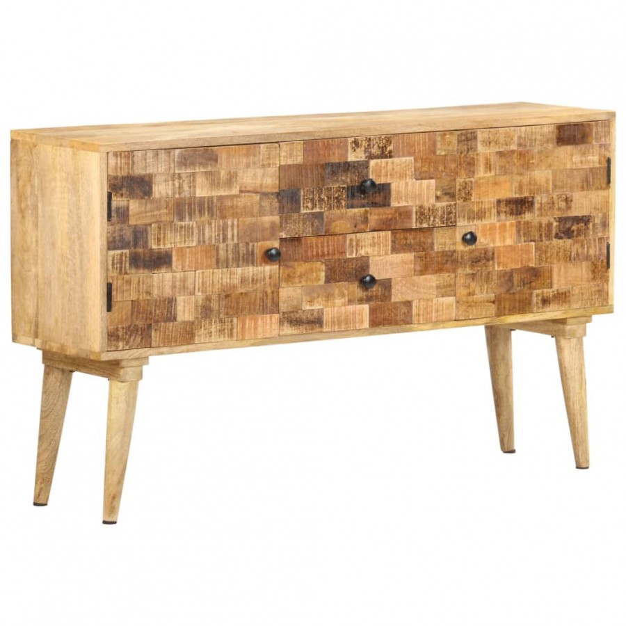 Buffet 120x30x70 cm Bois de manguier solide