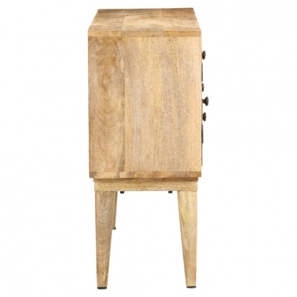 Buffet 120x30x70 cm Bois de manguier solide