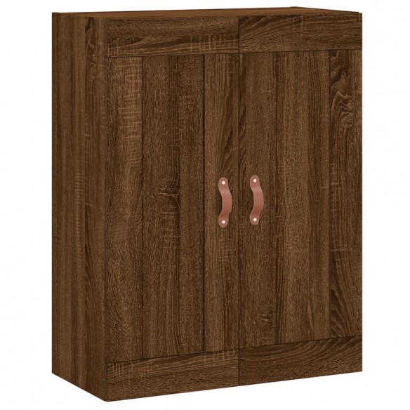 Armoire murale chêne marron 69,5x34x90 cm bois d'ingénierie