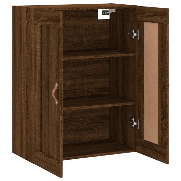 Armoire murale chêne marron 69,5x34x90 cm bois d'ingénierie