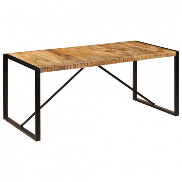 Table de salle à manger Bois de manguier brut 180 cm